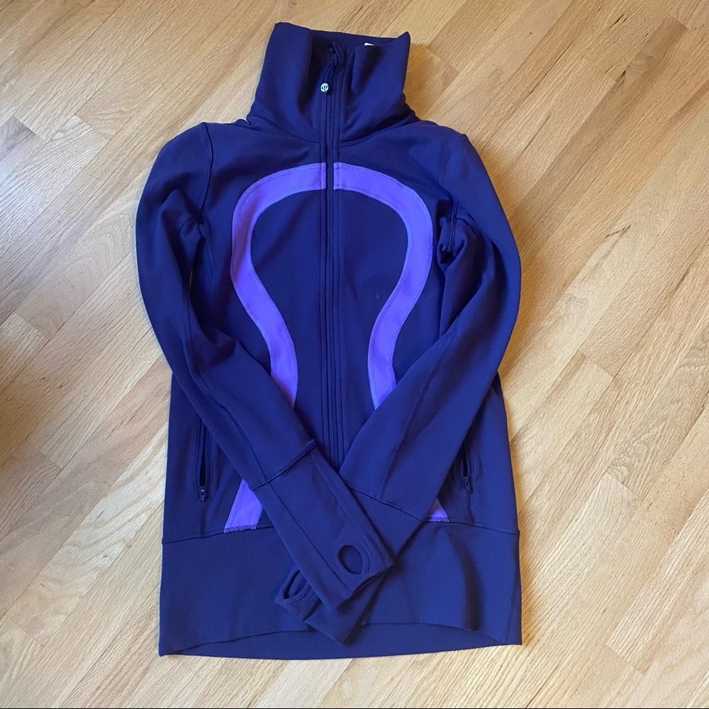 Lululemon In Stride Jacket in Purple size 4